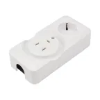                  Розетка РШ/Евро двойная для электрической плиты 32 А/16 A, 250 В, 2Р+РЕ ОУ белая REXANT
               