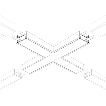 Крестовина SL-LINIA65-F (arlight, Металл) | 030127 | Arlight