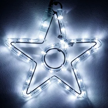 Фигура ARD-STAR-M4-200x220-36LED White (230V, 2.5W) (Ardecoled, IP65) | 034263 | Arlight