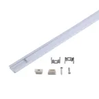 Профиль для ленты LED врезной гл 7mm - 2m 1/80 | BT414 | Gauss