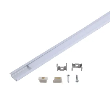 Профиль для ленты LED врезной гл 7mm - 2m 1/80 | BT414 | Gauss