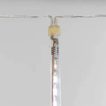 Гирлянда "Тающие сосульки" светодиодная, 4шт х 20см, шаг 50см, 24 В (с трансформатором) белые светодиоды | 256-317-6 | NEON-NIGHT