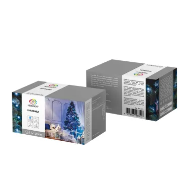 Гирлянда "Твинкл Лайт" 6 м, темно-зеленый ПВХ, 40 LED, цвет: Синий | 303-023 | NEON-NIGHT