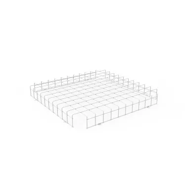 Решетка защитная для св-ка ЛПО/ДПО 660*660*100 (1/6) | 903265602 | Gauss