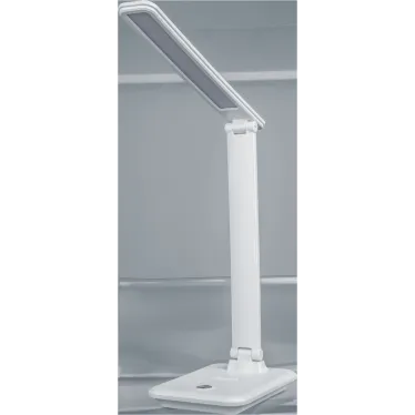 Светильник настольный NDF-D029-9W-MK-WH-LED на основании, диммер, белый | 82740 |  Navigator