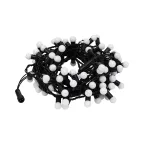 Гирлянда "Мультишарики" Ø17,5мм, 20 м, черный ПВХ, 200 диодов, цвет RGB | 303-509 | NEON-NIGHT