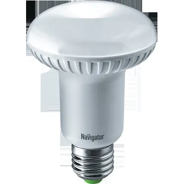 Лампа светодиодная LED зеркальная 12вт E27 R80 белый