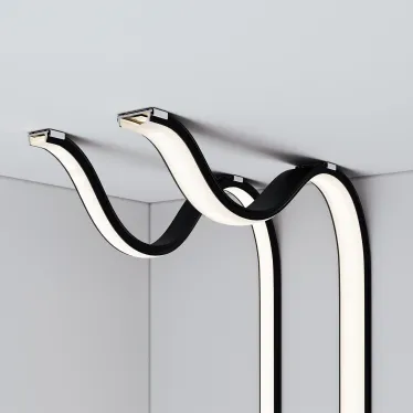 Профиль ARH-BENT-W18-2000 ANOD BLACK (Arlight, Алюминий) | 039588 | Arlight