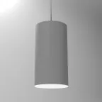 Светодиодный светильник DL-Roll подвесной 9 Вт 4000 К 90х170 мм RAL7045 серый муар с рассеивателем опал | V1-R0-70135-30000-2000940 | VARTON