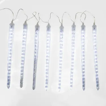 Гирлянда светодиодная "Сосульки" 8 штук*50 см, 300 LED | 256-415 | NEON-NIGHT