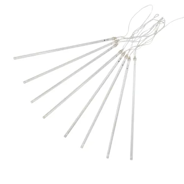 Гирлянда "Тающие сосульки" светодиодная, 8 шт х 50 см, шаг 40 см, 230 В, Теплые Белые светодиоды | 256-416 | NEON-NIGHT