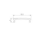 Трек MAG-ORIENT-TRACK-2652-1000 (WH) (Arlight, IP20 Металл, 3 года) | 035799 | Arlight