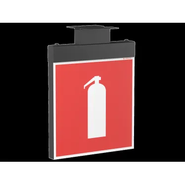 Оповещатель пожарный световой BS-RADEM-10-F1-12 Black | a24785 | Белый свет