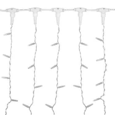 Гирлянда Светодиодный Дождь 2х1,5 м, эффект мерцания, прозрачный провод, 230 В, диоды цвет теплый белый | 235-316-6 | NEON-NIGHT