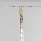 Гирлянда "Тающие сосульки" светодиодная, 4шт х 20см, шаг 50см, 24 В (с трансформатором) белые светодиоды | 256-317-6 | NEON-NIGHT