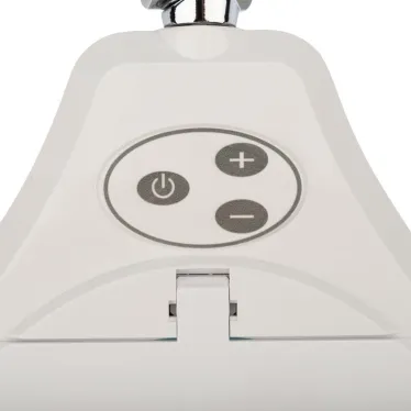 Лупа на струбцине , круглая, 5D, с подсветкой 72 LED, регулятор яркости, белая | 31-0532 | REXANT