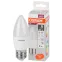Лампа светодиодная LED 7 Вт E27 6500К 560Лм свеча 220 В (замена 60Вт) OSRAM