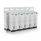 Лампа светодиодная Elementary Свеча 12W 950lm 6500K Е14 LED 1/10/100 | 33132 | Gauss