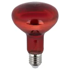 Инфракрасная лампа  ИКЗК 230-100 R95 E27 для обогрева животных и освещения 100 Вт  | Б0064638 | ЭРА