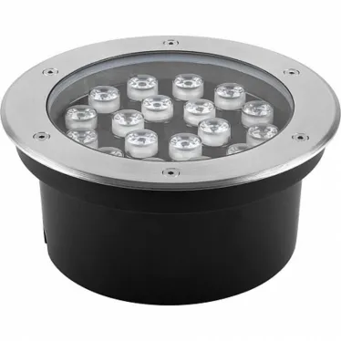 Светильник светодиодный тротуарный ДВУ-18w 2700К IP67 круг