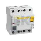 Выключатель дифференциального тока (УЗО) ВД1-63 4п 50А 300мА АС(Электромеханическое)