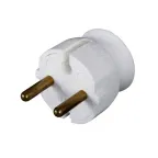 Элиум Евровилка 2К без заземления 16А белая