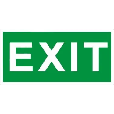 ПЭУ 012 Exit (135х260) SIRAH IP65 | 2502002690 | Световые Технологии