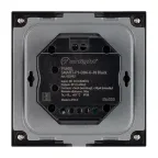 Панель SMART-P1-DIM-G-IN Black (3V, Rotary, 2.4G) (Arlight, IP20 Пластик, 5 лет) | 033753 | Arlight