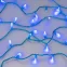 Светодиодная гирлянда ARD-STRING-CLASSIC-10000-BLUE-100LED-MILK-FLASH Blue (230V, 7W) (Ardecoled, IP65) | 031199 | Arlight