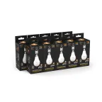 Лампа светодиодная LED A60 7W E27 450lm 3000K с Li-Ion аккумулятором 1/10/60 | 102402107 | Gauss