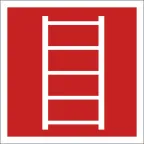 Знак безопасности BL-1515.F03"Пожарная лестница" | a13225 | Белый свет
