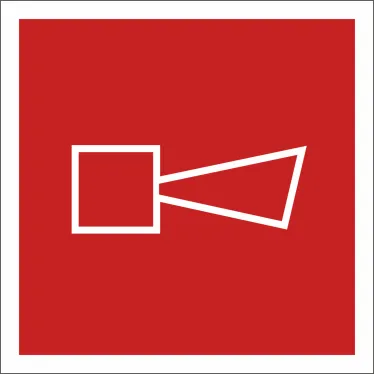 Знак безопасности BL-2020B.F11"Звуковой оповещатель пожарной тревоги" | a21346 | Белый свет