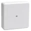 Коробка клеммная 75х75х20 белая IP40 КМ41212-01