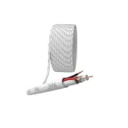 Кабель для аналогового видеонаблюдения ЭРА Simple KL-0.75-PVC КВК-В-2 +2x0.75 мм кв. бухта 200 метров. белый