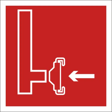 Знак безопасности BL-2020B.F08"Пожарный сухотрубный стояк" | a21343 | Белый свет