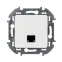 INSPIRIA розетка информационная RJ 45 категория 5e UTP белая