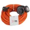 Удлинитель силовой UPx-1-2x0.75-20m-IP44 в бухте б/з 1 гн 20м ПВС 2х0.75 UPx-1-2x0.75-20m-IP44