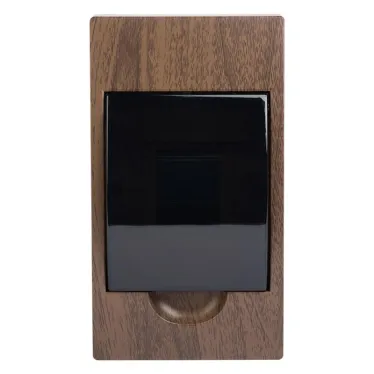 Щит распределительный навесной ЩРН-П- 4 темное дерево IP41 PROxima