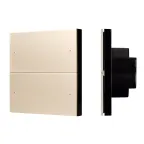 INTELLIGENT ARLIGHT Кнопочная панель SMART-DMX512-801-22-4G-4SC-DIM-IN Gold (230V, 2.4G) (IARL, IP20 Пластик, 5 лет) | 039313 | Arlight