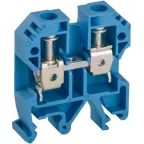 Клемма винтовая КВИ-6мм2 синяя