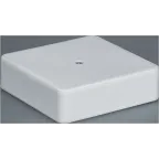 Коробка NSS-DB-100-100-25-4-WH распаячная открытого монтажа для кабель-канала 100х100х25