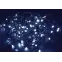 LIGHTING Гирлянда нить 10м 100 светодиодов белый свет IP20 зеленый шнур 1,5м 230В контроллер 8 сцен IEK