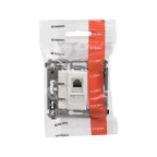 Avanti Розетка телефонная в стену одинарная, ''Белое облако''