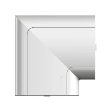 Угол плоский 90х50 мм серый металлик