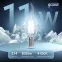 Лампа светодиодная Black LED Filament Свеча на ветру E14 11W 750lm 4100K | 104801211 | Gauss