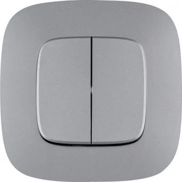 Valena ALLURE Рамка 1 пост алюминий универсальная