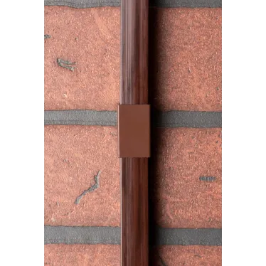 Соединитель (20х10) (4 шт) Plast под темное дерево