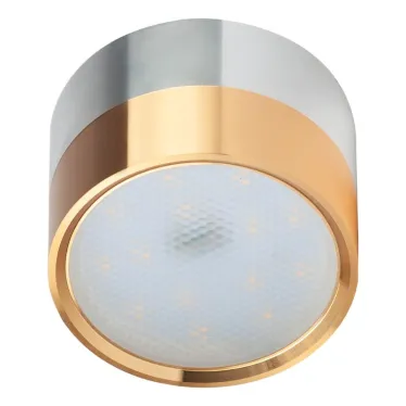 Светодиодная подсветка накладная под GX53 OL7 GX53 GD/CH алюминий цвет золото+хром