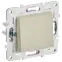 SKANDY Выключатель 1-клавишный кнопочный 10А SK-V14B бежевый IEK