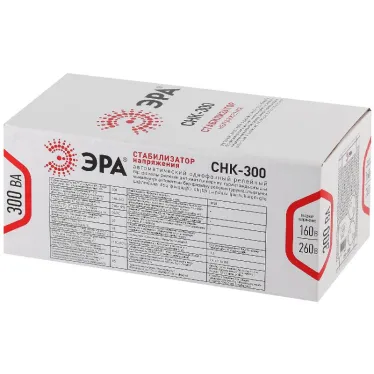 Стабилизатор напряжения компактный СНК-300 160-260В/220В, 300ВА